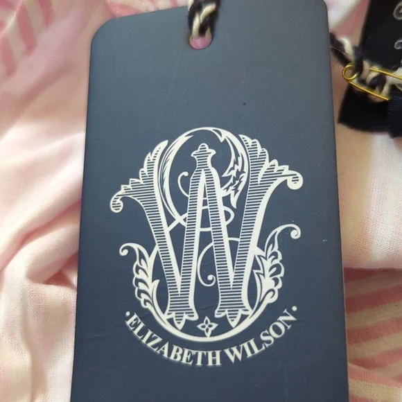 Elegant Pink Striped Mini Dress - Picture 16 of 16